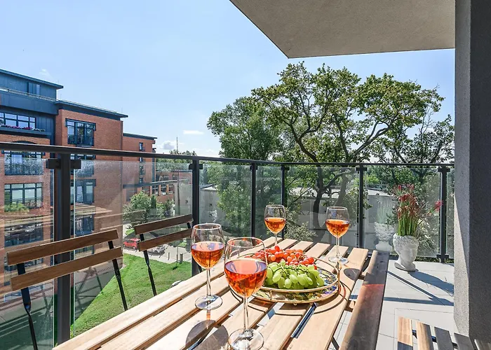 公寓 Lumina Luxury For Family Next To Ksiezy Mlyn *